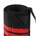 thumbnail image 6 of Gym Wrist Wraps Wrist Straps for Bodybuilding Workout Weight Bearing Strain Red, 6 of 8