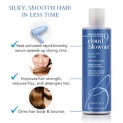 Brocato Cloud 9 Blowout Blow Dry Serum, 8.5 Ounce | Miracle Repair, Rapid Blow Dry Serum & Heat Protectant for Soft, Shiny Hair | All-Natural Hair Products for All Hair Styles, Color Safe