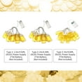 thumbnail image 4 of Yeacher 5FT 10LED Christmas Beer Mug String Lights Decorative Fairy Lights LED Hanging Lights Always On Light Mode for Festivals Easter Carnival Parties, 4 of 8