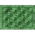 thumbnail image 1 of Ahgly Company Indoor Rectangle Persian Emerald Green Traditional Area Rugs, 5' x 7', 1 of 4