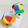 thumbnail image 4 of Pet Hat Colorful Pet Propeller Hat Adorable Sunproof Breathable Dog Baseball Hats For Summer Outdoor, 4 of 5