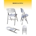thumbnail image 4 of Set de Mesa plegable Beckon Polietileno 1.8M + 4 sillas Plegables heavy duty, 4 of 11