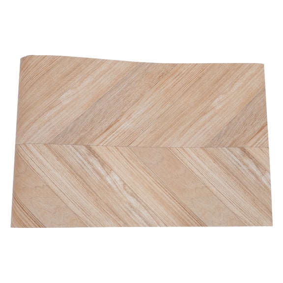 FOMIYES Peel and Stick Vinyl Tile Flooring Light Brown with Wear Resistant Layer