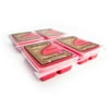 Sugarplum Cranberry Wax Melts Bulk Pack - 4 Highly Scented Bars - Made With Natural Oils - Air Freshener Cubes Collection