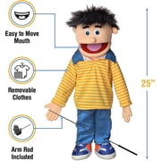 25 Bobby, Peach Boy, Full Body, Ventriloquist Style Puppet