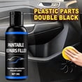 thumbnail image 4 of Car Plastic And Leather Repair Filler Black Restorer For Tires And Leather Seats Long-Lasting Blackening Agent With Sponge 38ml, 4 of 8