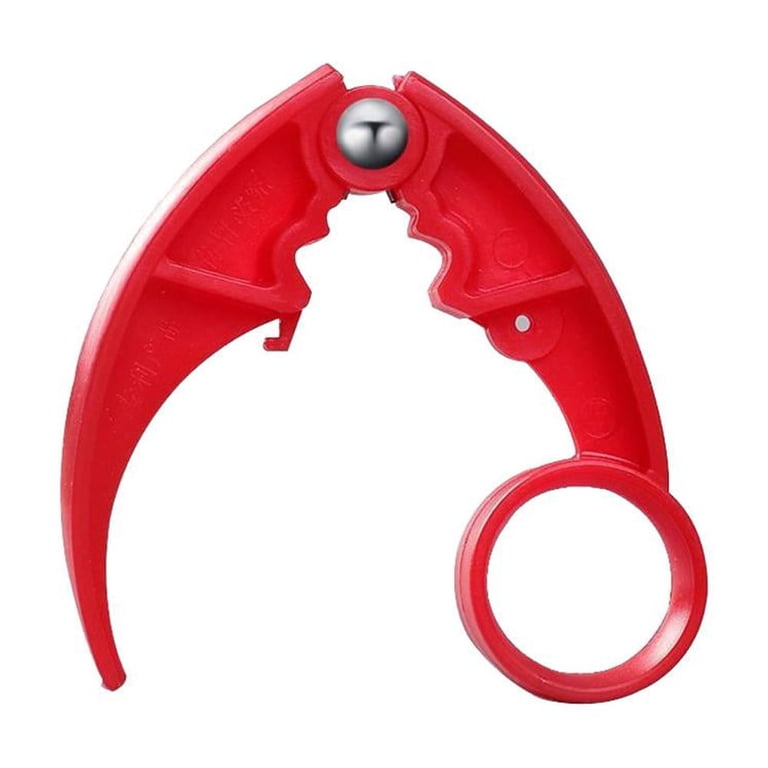 Red Melon Seed Cracker Pliers – Sunflower Seed & Small Nut Opener, Ergonomic Kitchen Tool With Comfort Grip