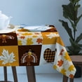 thumbnail image 2 of Fall Waterproof Tablecloth Thanksgiving Farm Rectangle Washable Table Cloths 60x120in, 2 of 3