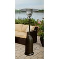 Hanover Outdoor 7Ft. 41,000 BTU Round Wicker Propane Patio Heater