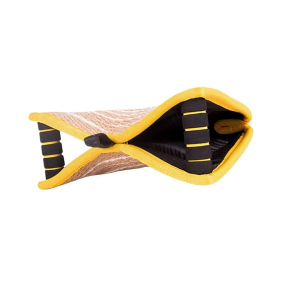 Ximing Dog Bite Pillow Jute Dog Bite Sleeve Puppy Training Comfortable Dog Bites Wedge Biting Pillow for Mastiff Doberman Rottweilers
