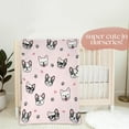 thumbnail image 2 of Bulldogs Baby Blanket Gifts Cozy Soft Swaddle Blanket Boys, Girls, Infant, Newborn Receiving Blankets Christmas Birthday Gifts 40"x30" (Toddler) for Pets, 2 of 6