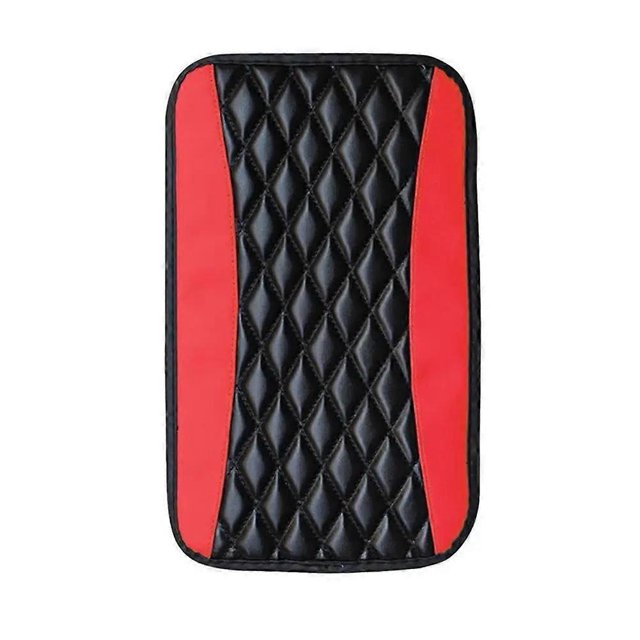 car armrest cushion, leather console box universal protector, soft padding interior pad accessory