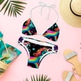 thumbnail image 6 of Robot Unicorn Attack Swim Wear Detachable Sponge Adjustable Strap Bikini Set Two-Pack for Multiple Scenes, 6 of 6
