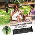 thumbnail image 5 of Bolsa de alimentación de malla para pájaros, comedero para pájaros al aire libre, bolsa colgante para semillas, bolsa de alimentación con embudo de comida para jardín al aire libre, 5 of 5