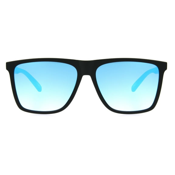 Panama Jack Men's Square Fashion Sunglasses Black