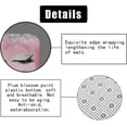 thumbnail image 6 of 4PCS/Set Pretty Eyelash Shower Curtain set Waterproof Cloth Polyester Bath Curtain Bathtub Curtains, Bathroom Carpet Bath Mat Toilet Rugs, Bathroom Decor, 72"x72", Bling Pink Hello Gorgeous, 6 of 7