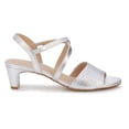 thumbnail image 2 of Ros Hommerson Liza Women's Straps Sandal In Silver, 2 of 6