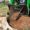 Black, variant on Ataujin Economy Series Stump Bucket Attachment, Universal Skid Steer Quick Tach, Serrated Leading Edge, Tree Scoop Digger