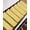 Yellow, variant on Purple Stair Treads for Wooden Steps Indoor Runner Rug Carpet, Country French Rustic Buffalo Plaid Modern Art 7 Pieces Peel and Stick Staircase Step Treads Covers Washable Throw Door Mats, 30"x8"
