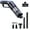 Black, variant on Handheld Auto Vacuum Cleaner High Efficiency Cordless Car Dust Remover