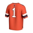 thumbnail image 3 of GameDay Greats #1 Orange Syracuse Orange Lightweight Collegiate Football Fashion Jersey, 3 of 4