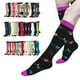 thumbnail image 4 of Calcetines de compresión Qarigey hasta la rodilla deportivos unisex para correr ciclismo Colorido Cuadros S/M, 4 of 6
