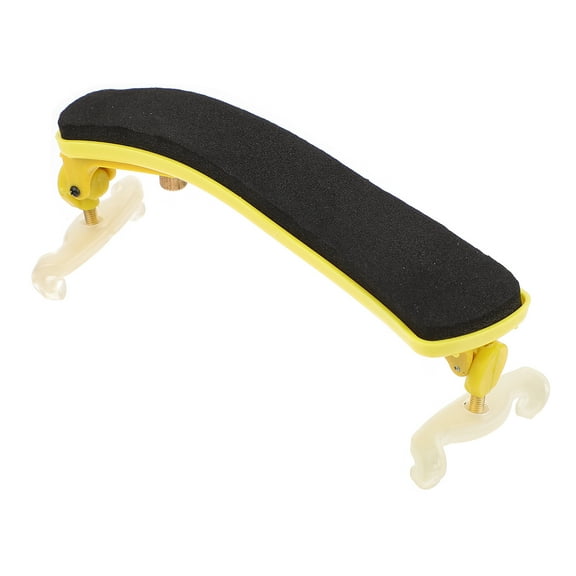 OUNONA Yellow Violin Shoulder Rest Support for Violin Players Comfortable Fit for Practice and Performance