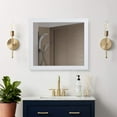 thumbnail image 5 of DORNBERG  36 Inch Bathroom Vanity Mirror Makeup Mirror 35.43"x31.5" Starry Grey, 5 of 5