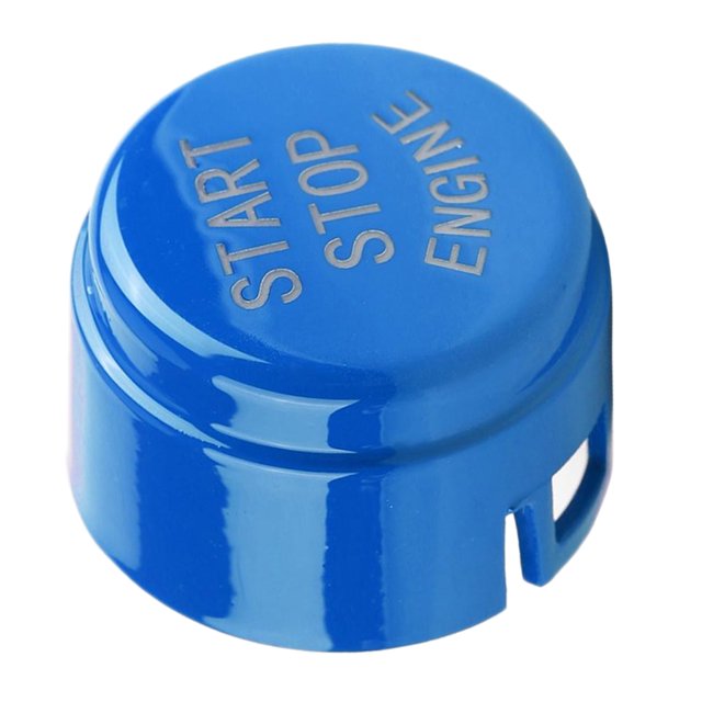 Cubierta Del Botón De Arranque Con Un Botón Del Motor Del Automóvil Para F30 Azul Sunnimix Cubierta del botón de arranque del motor