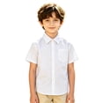 thumbnail image 2 of Kids' Classic Polo Shirt Short Sleeve Playground Clothing Summer Collared Top Pocketed, 2 of 7