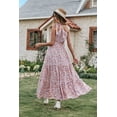 thumbnail image 3 of Vestido Largo Floral de Hombro Único para Mujer PRETTYGARDEN Talla XXL, 3 of 5