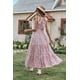 thumbnail image 3 of Vestido Largo Floral de Hombro Único para Mujer PRETTYGARDEN Talla XXL, 3 of 5