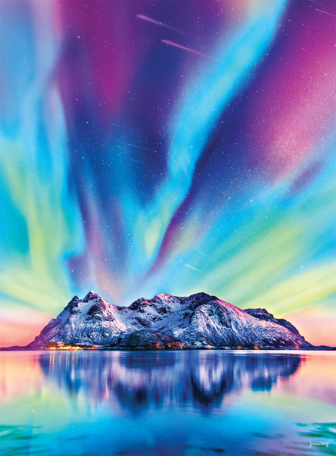 Buffalo Games - Photography - Color on the Mountain - 1000 Piece Jigsaw Puzzle