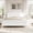 White+Natural (with Trundle), variant on Harper & Bright Designs Twin Over Twin House Bunk Bed with Storage Shelves, Solid Wood Twin Size Princess Castle Bunk Bed with Trundle for Boys and Girls, White+Natural
