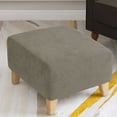 thumbnail image 3 of Transemion Footstool In Condition Deformation Resistant Footrest Cover Precision Woven Covers For Footstool khaki, 3 of 6