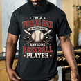 thumbnail image 2 of Men’s Baseball Dad T-Shirt Cool Graphic Tee Gift for Father’s Day 2026, Gift Shirt Keepsake Style 2, 2 of 6