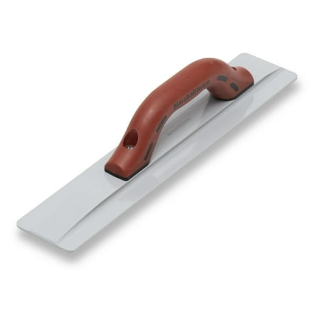 MARSHALLTOWN 145D, Beveled End Magnesium Hand Float, 16 x 3-1/8 inch Concrete Float with DuraSoft Handle