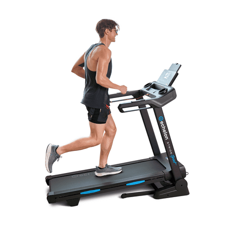 Echelon - Stride 30 Sport Smart Foldable Exercise Treadmill with Cushioned Deck - Black
