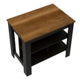 thumbnail image 6 of RST Brands Lindon Wood Modern Kitchen Island With Maple Top - Black, 6 of 6