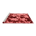 thumbnail image 2 of Ahgly Company Machine Washable Indoor Rectangle Abstract Red Modern Area Rugs, 2' x 3', 2 of 4