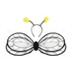 thumbnail image 1 of Conjunto de accesorios de cosplay de Halloween con alas de abeja y tirantes elásticos para disfraz de niños. negro, 1 of 9