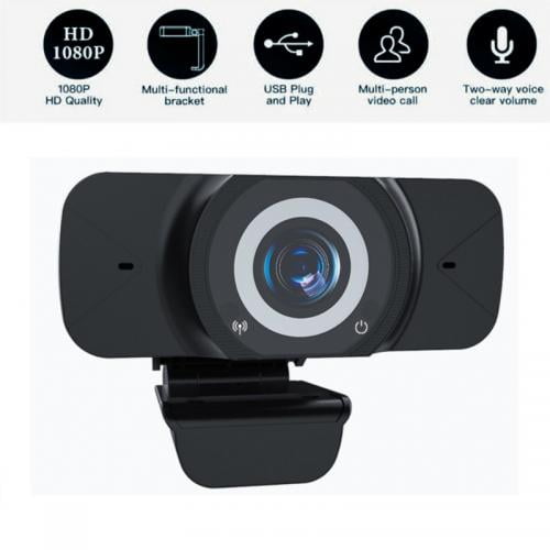 Details about   HD Webcam 1080p with Microphone for PC USB Webcam for PC Desktop Laptop Stream 
