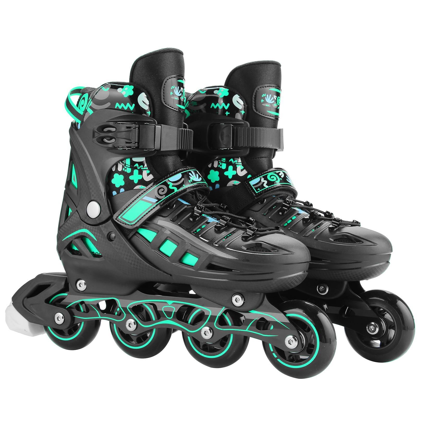2in1 Adjustable Inline Skates for Kids with Removable and Washable