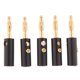 thumbnail image 3 of Tipo Banana De , Conectores De Adaptador De Cable De Conectores De Tipo Tornillo, Sin Soldadura Y Fáciles De SM SunniMix Conector de audio de conector banana, 3 of 8
