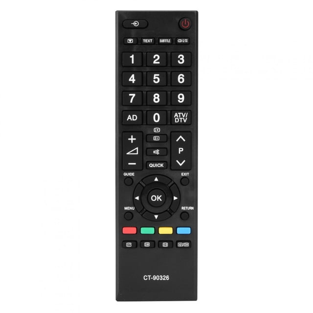 Control remoto de repuesto para televisor multifunción CT-90326 para Toshiba