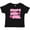 AB-Black, variant on Inktastic Daddy's Little Girl Girls Baby T-Shirt