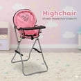 thumbnail image 3 of Dolls To Play Baby Doll Nursery Playset with Stroller, Bed, High Chair and Rocking Chair, Diaper Bag, Pink Heart, Fits 12 to 18 Inch Dolls, 3 of 6
