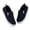 Black, variant on Boys Girls Canvas Shoes Slip On Sneakers Casual Comfortable Walking