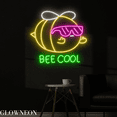 thumbnail image 4 of Glowneon Bee Cool Neon Sign, Cute Bee Led Sign, Nursery Kid Room Sign, 4 of 5