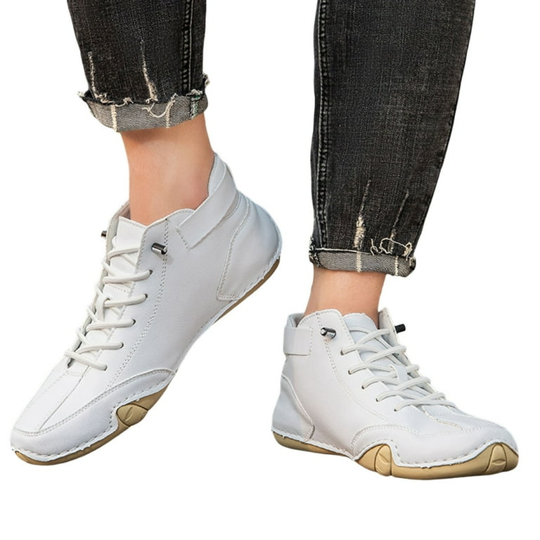 Eudgs Size 14 Shoes Men Casual Men s Casual Shoes Slip on Casual Mens Shoes Size 11 Boots Spring Summer Border Popular High Top Men s Shoes Men s Casual Short Boots Walmart
